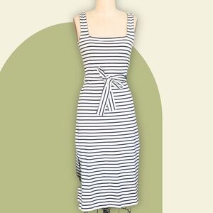 Rails Taylin Dress in Chalk and Navy Blue Stripe